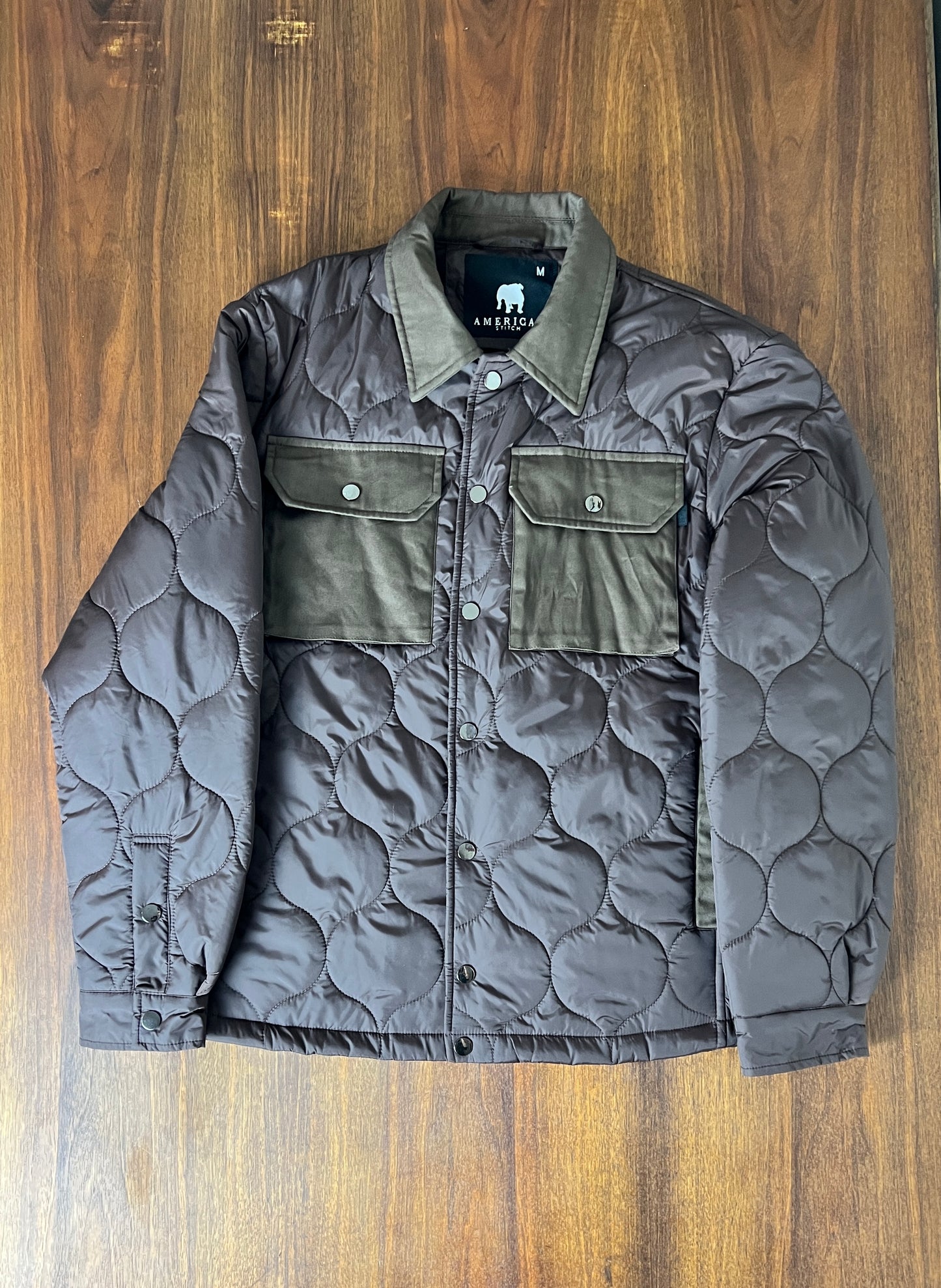 The Brown Quilted Jacket