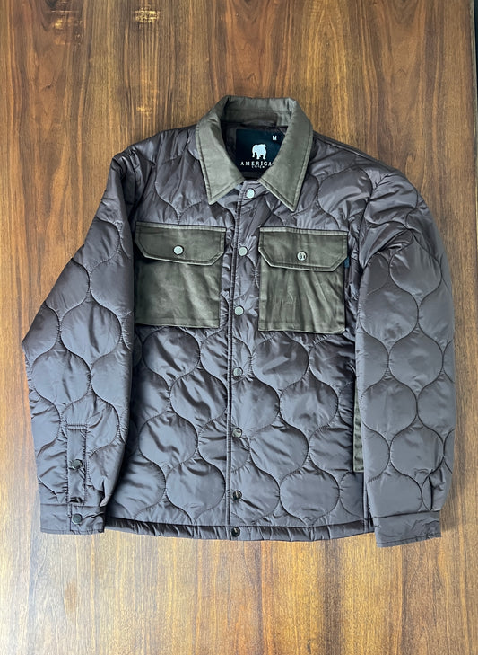 The Brown Quilted Jacket