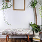 The Long Floral Ottoman