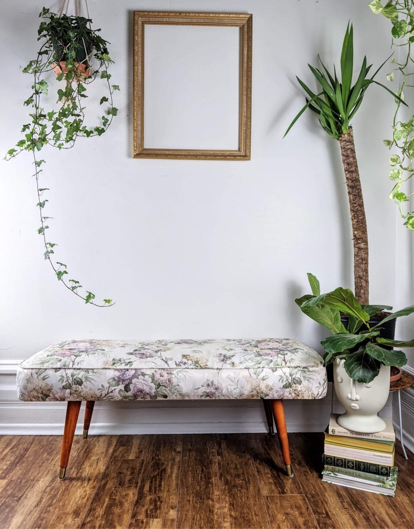 The Long Floral Ottoman