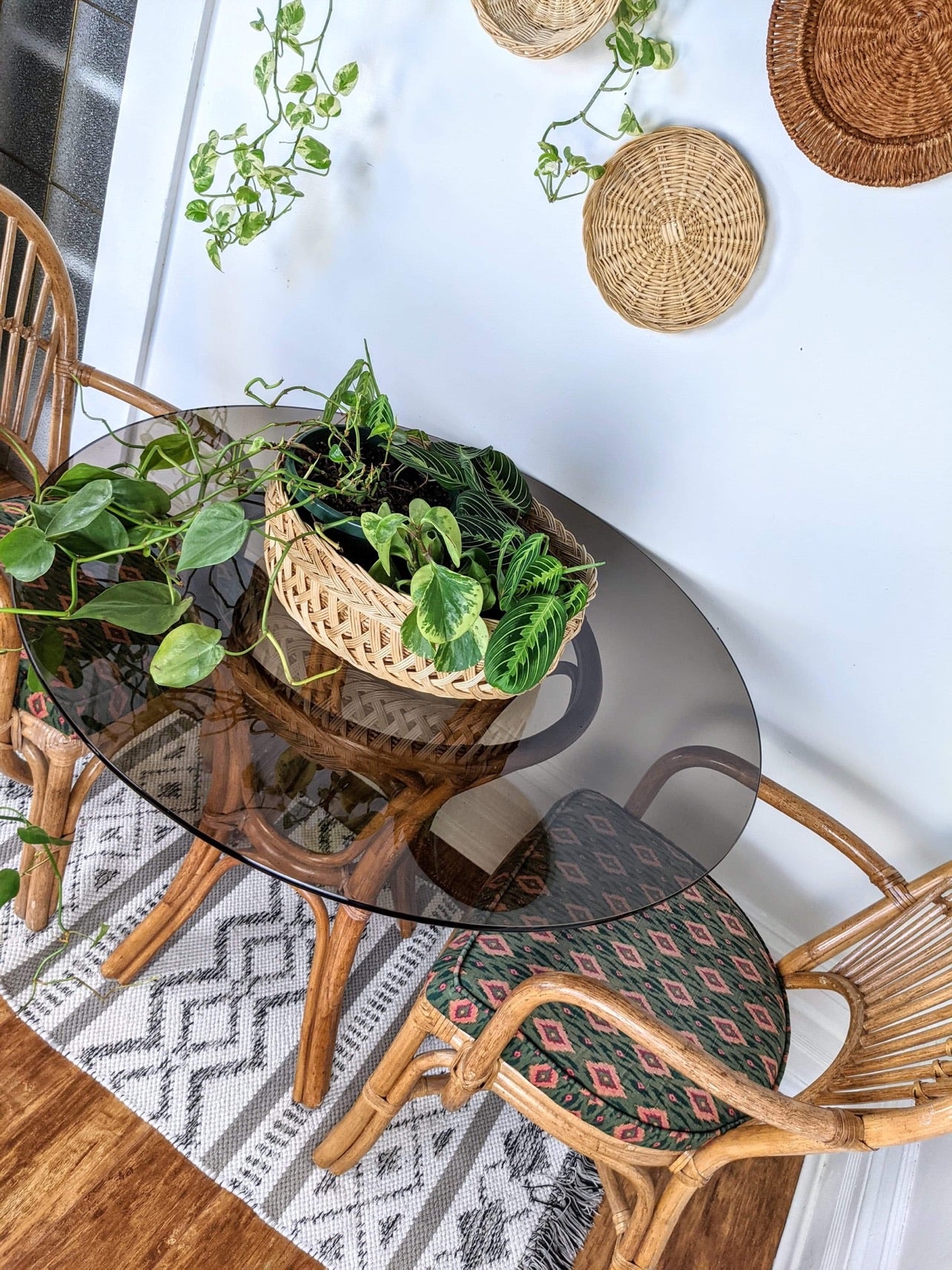 The Three Piece Rattan Set