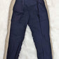 track pants blue beige stripes retro style