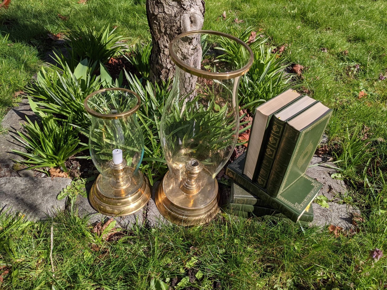The Brass Candle Lanterns