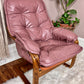 The Dusty Rose Armchairs