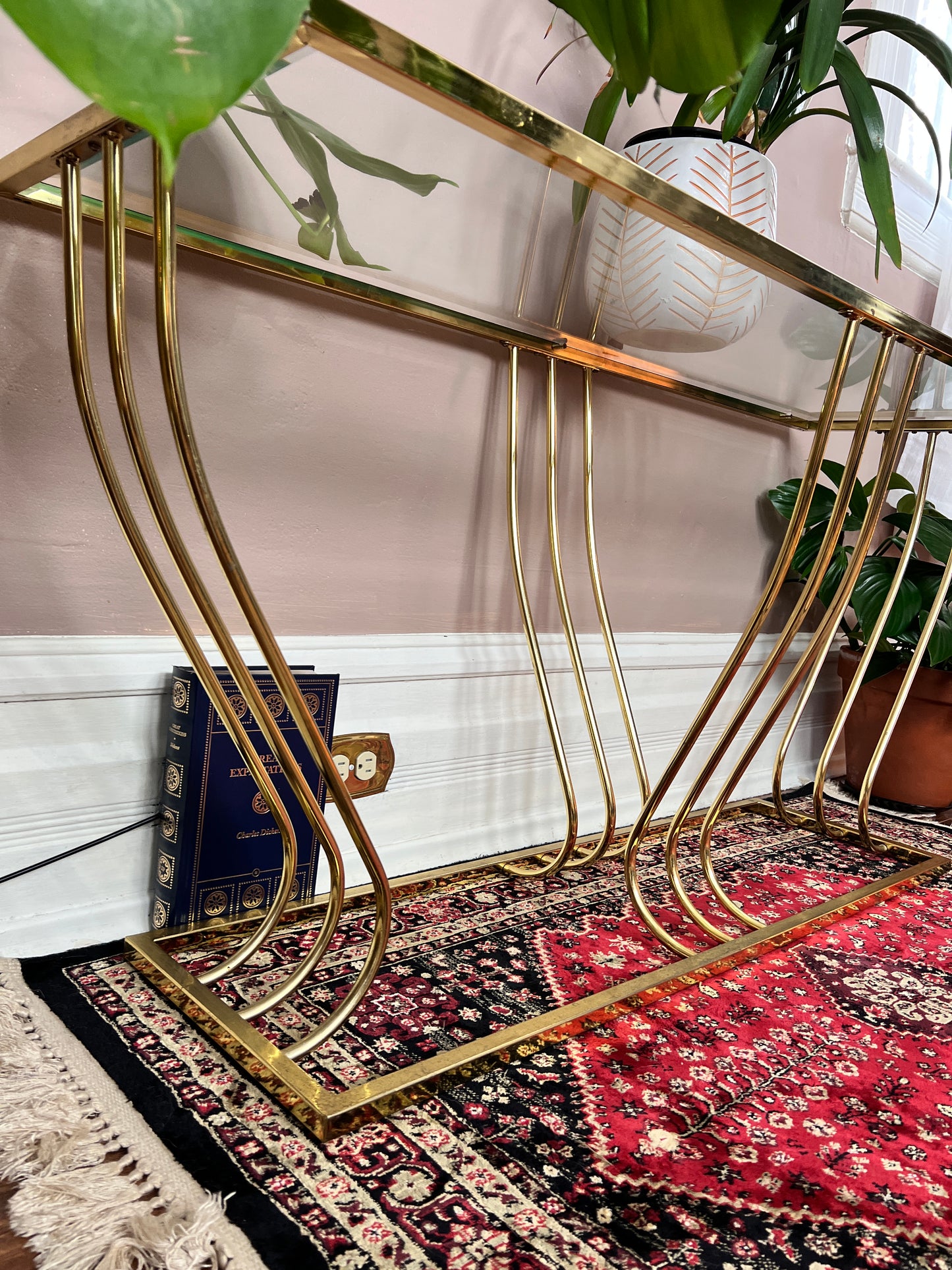 The Mandalay Brass Table