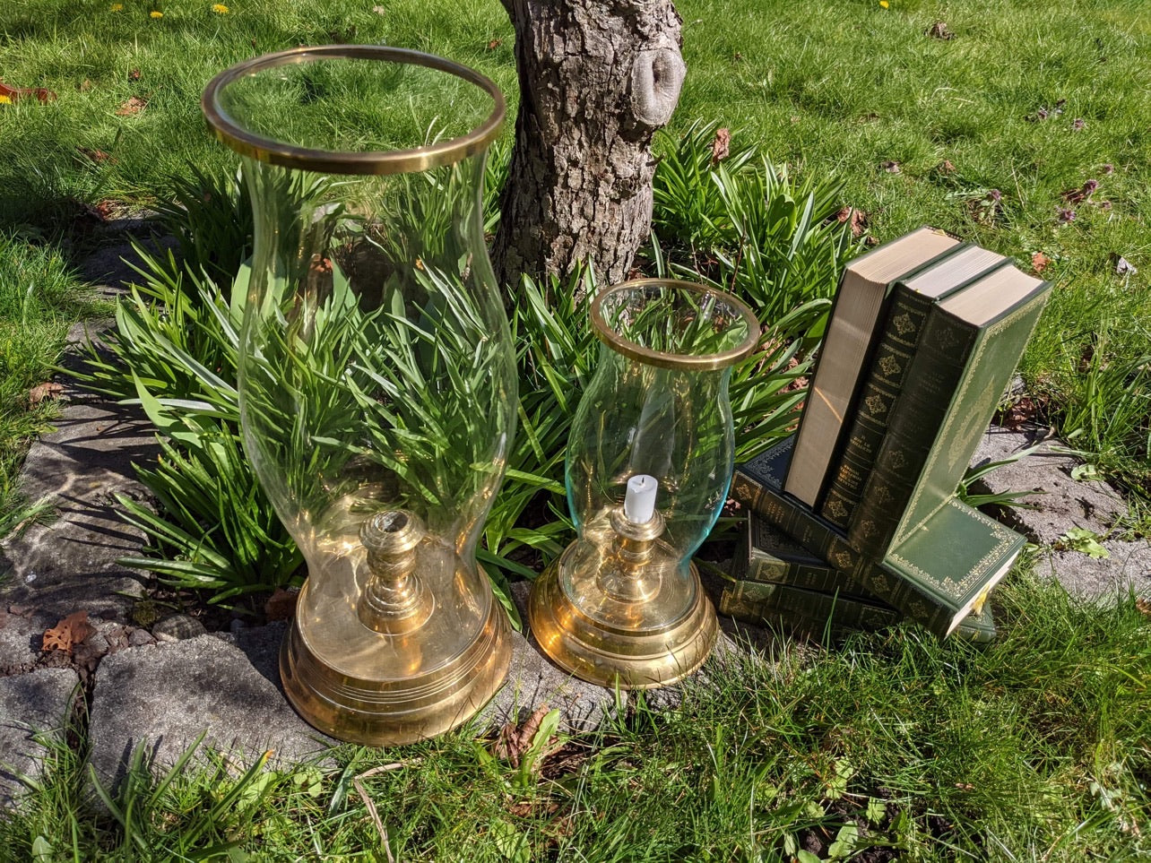 The Brass Candle Lanterns