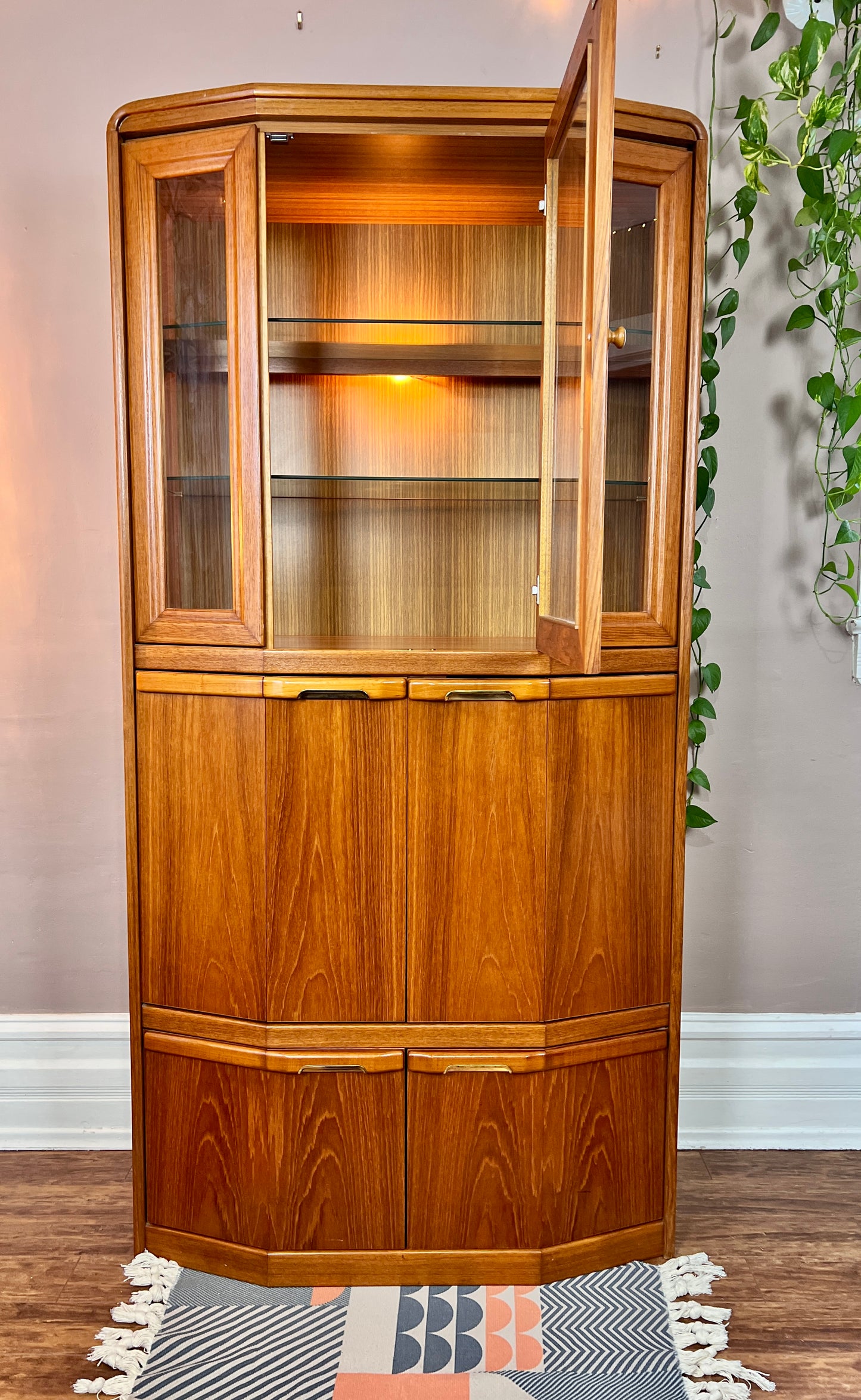 The Gibson Teak Cabinet