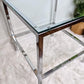 The Chrometastic Glass Table