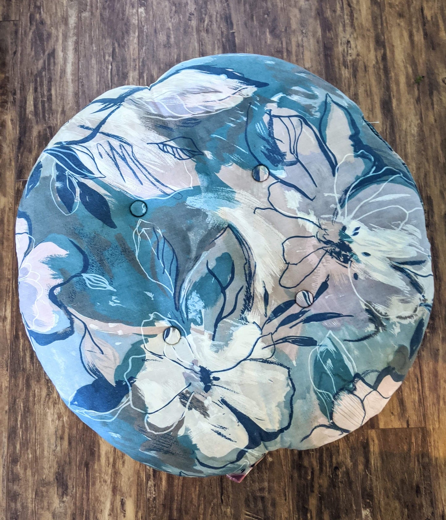 The Ramona Ottoman or Plant Stand