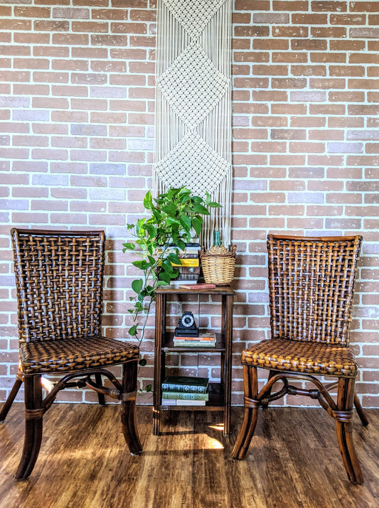 Wicker Rattan Vintage Rare Chairs Victoria BC Furniture Used Thrift