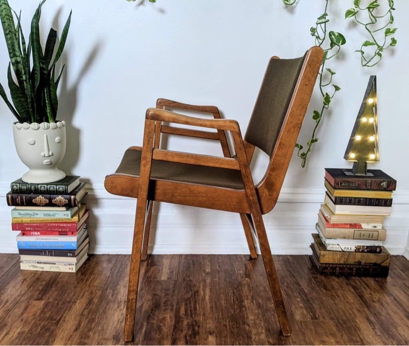 The Olive Teak Chair