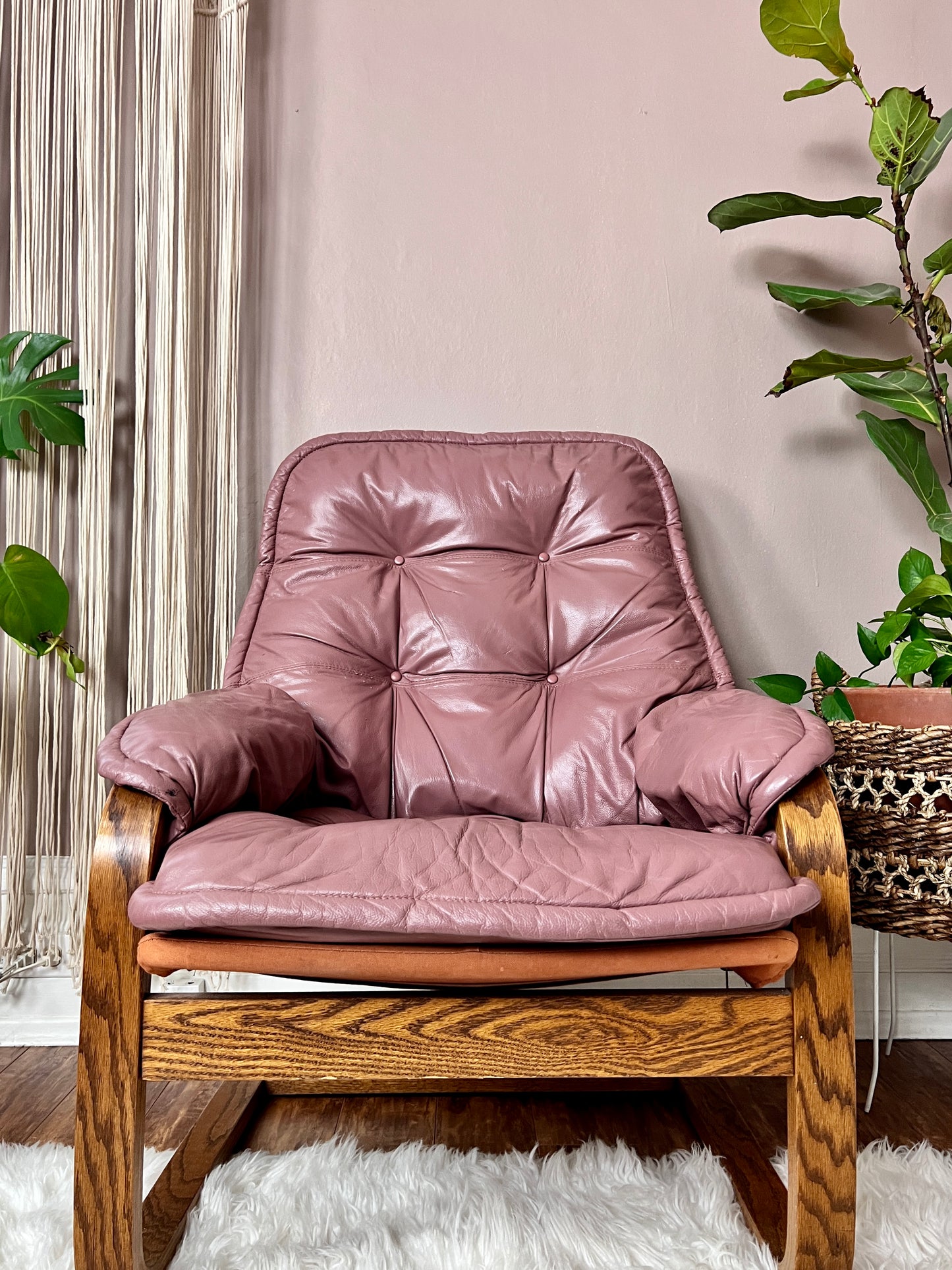 The Dusty Rose Armchairs