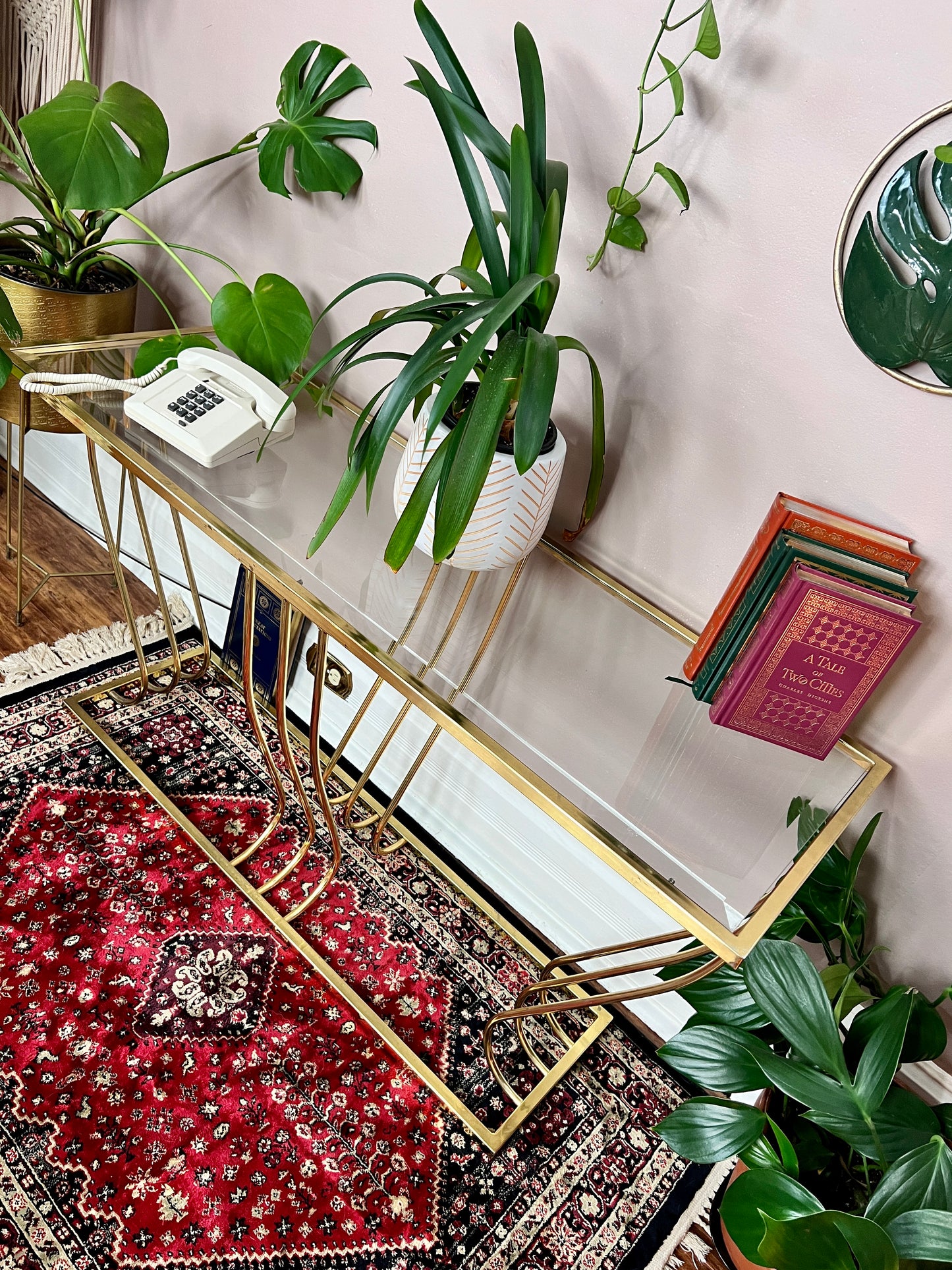 The Mandalay Brass Table