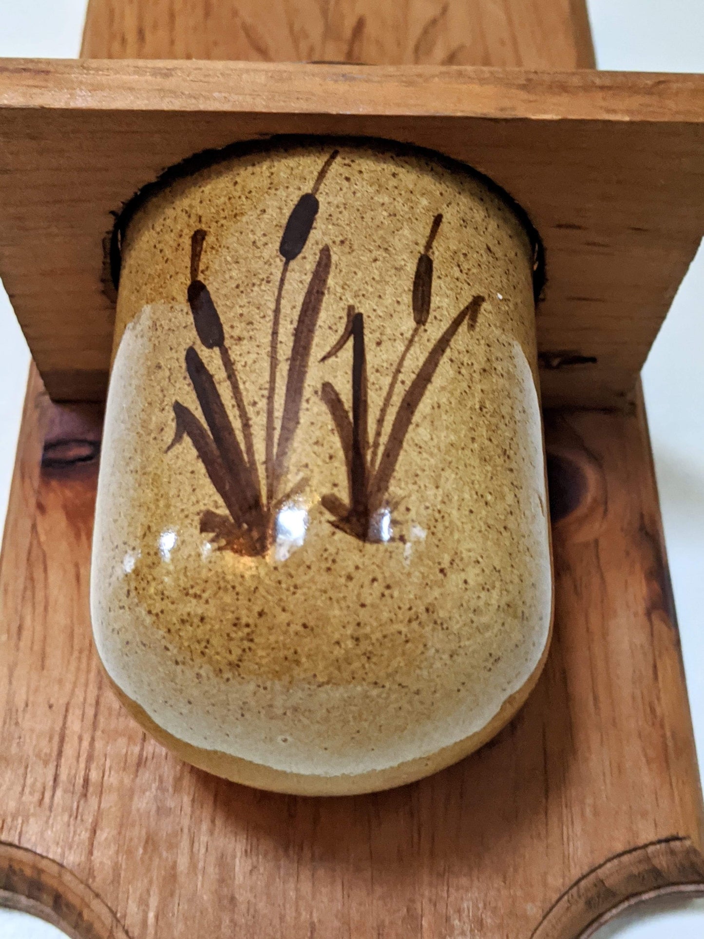 The Cat Tail Salt, Candle or Plant Holder