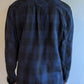 Mens Vans Plaid Blue & Black Work Shirt