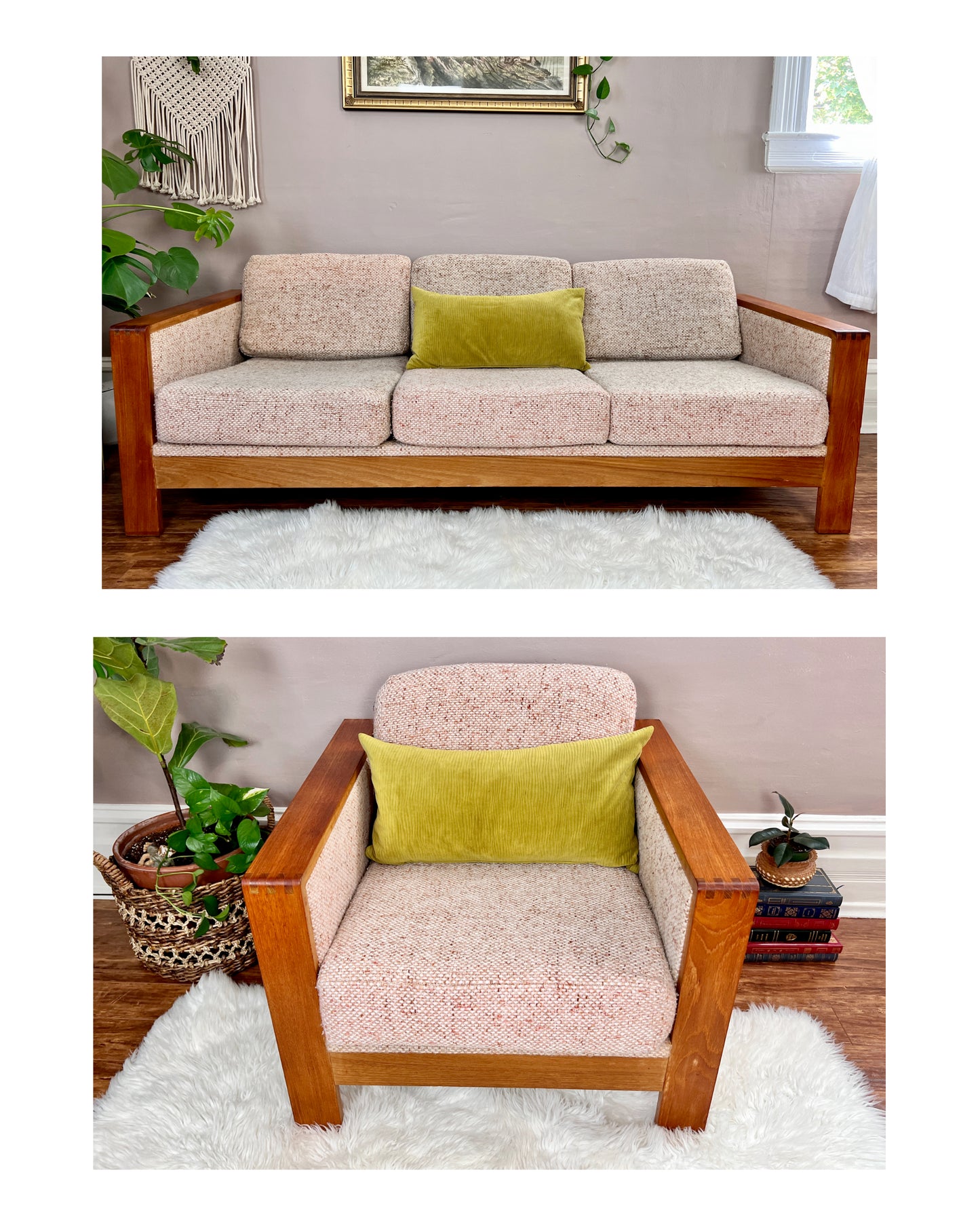 The Oskar Sofa & Armchair Set